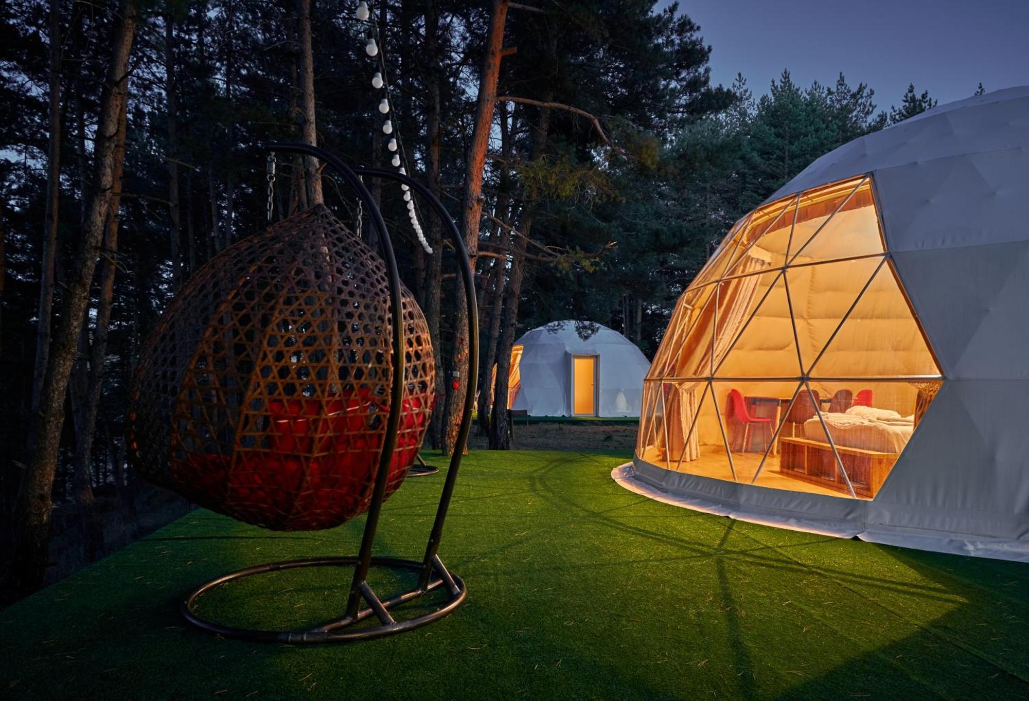 Отель Daxvalley Glamping Tsalka Экстерьер фото
