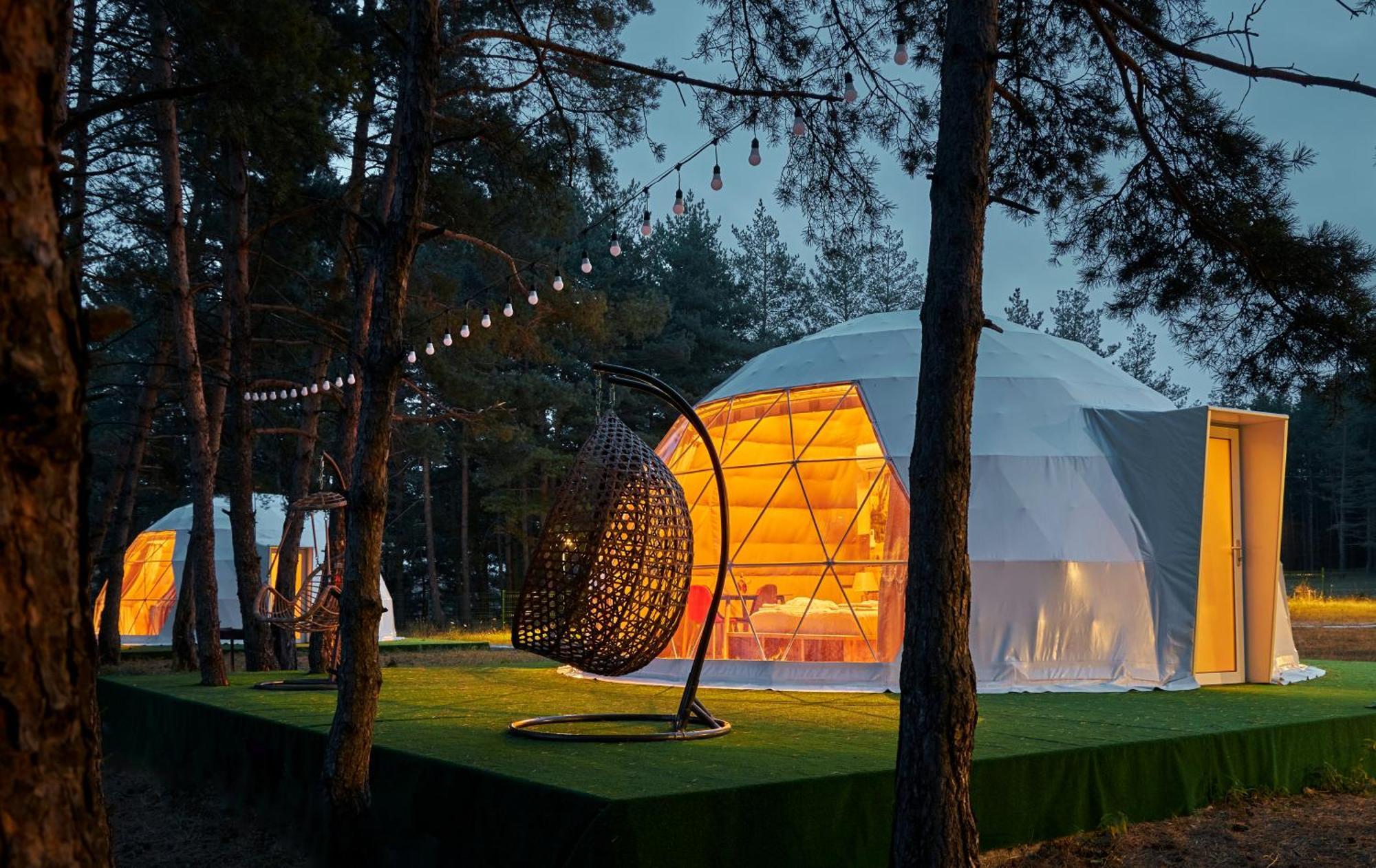 Отель Daxvalley Glamping Tsalka Экстерьер фото